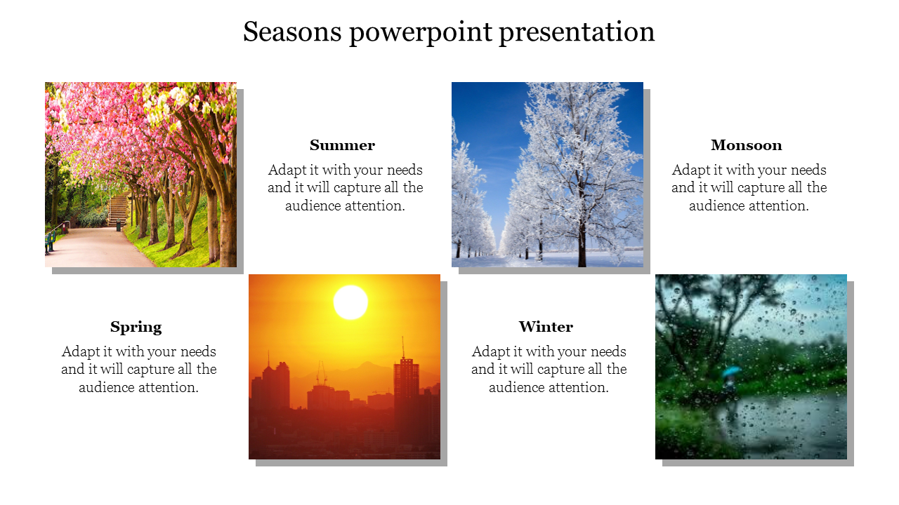 Seasons powerpoint presentation